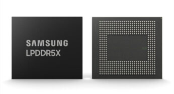 Samsung has launched mass production of the world’s thinnest LPDDR5X memory chips