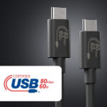 Elecom announced USB4 2.0 cables – speeds up to 80 Gbps plus up to 240 W power