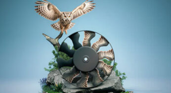 Mahle has developed silent fans inspired by the wings of an owl