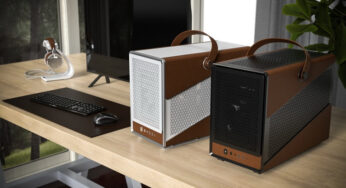 Montech unveils Heritage faux leather computer case with handle