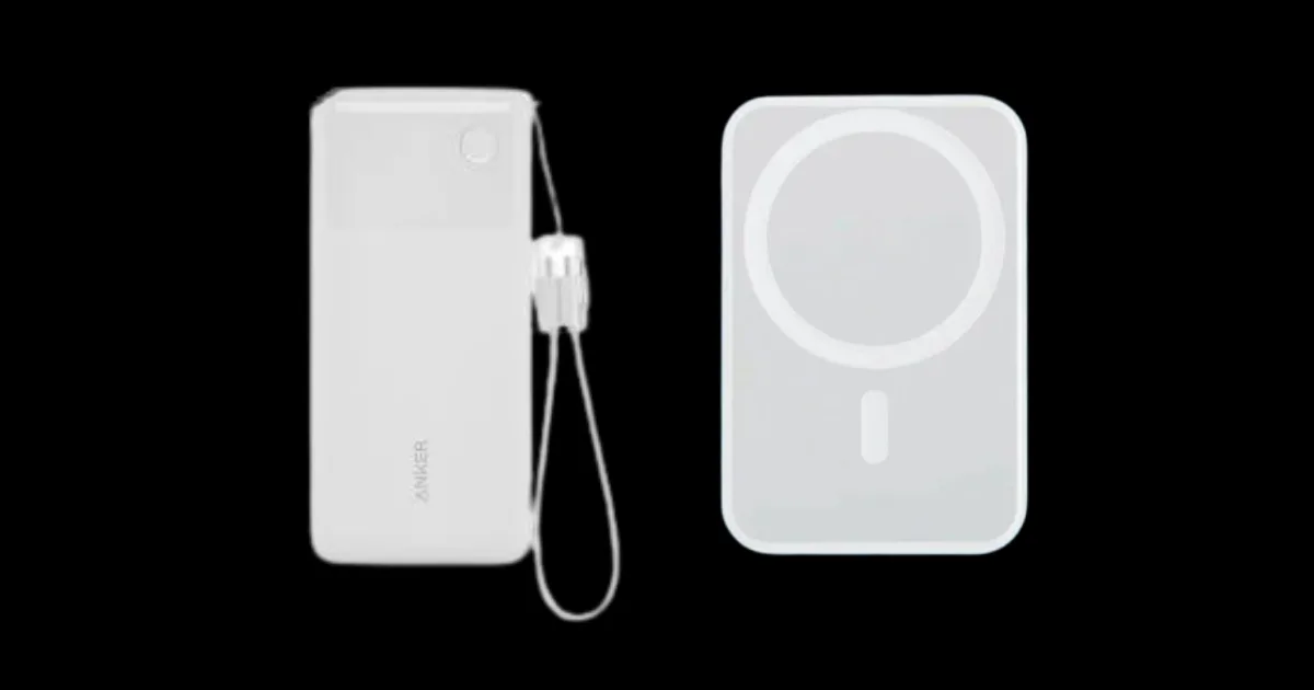 Anker Power Bank 20000mAh with fast charging, compact design, and long-lasting battery backup for travel and daily use